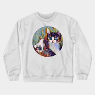 Chubby floppy cat Crewneck Sweatshirt